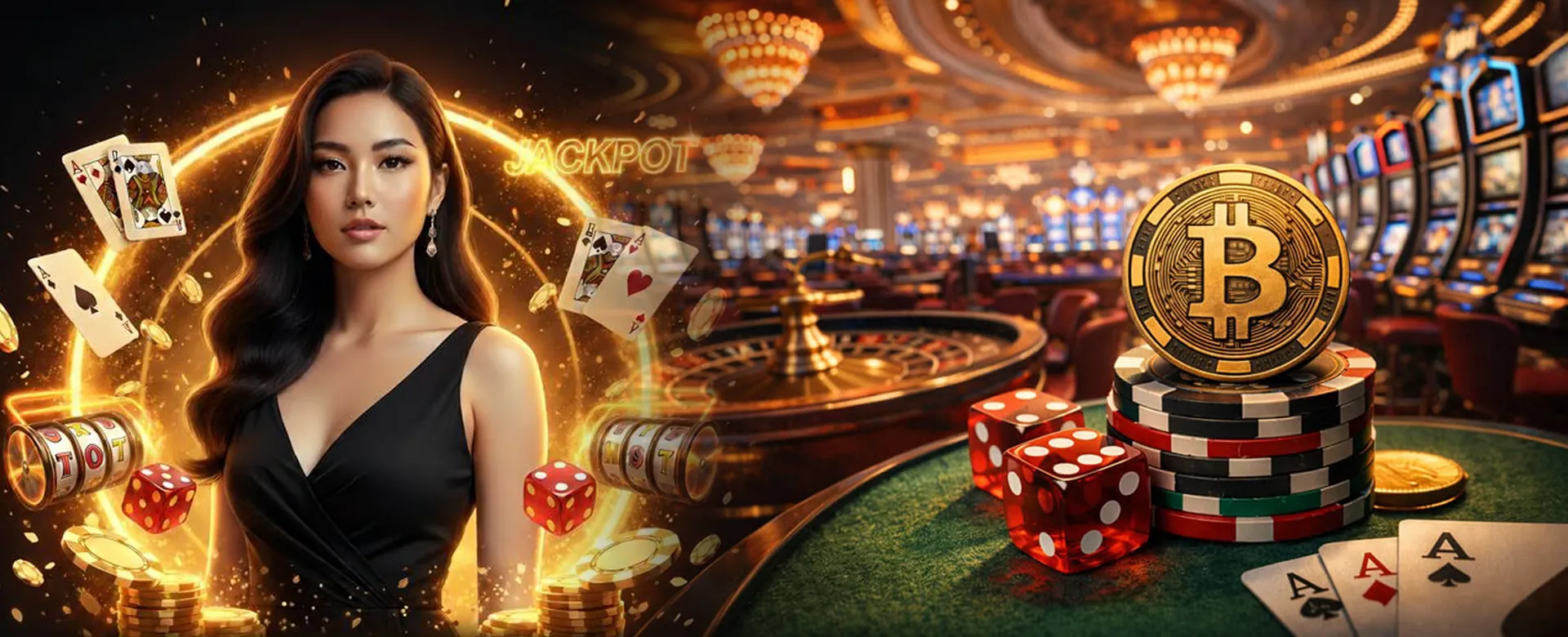 Abstract casino background with glowing lights, representing the exciting world of 8K8 4